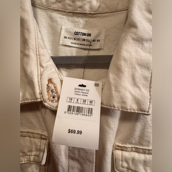 COTTON ON - NWT Women's
Denim Playsuit - Picture 4 of 6